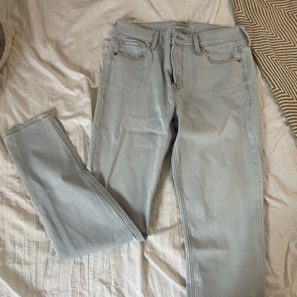 old navy light wash